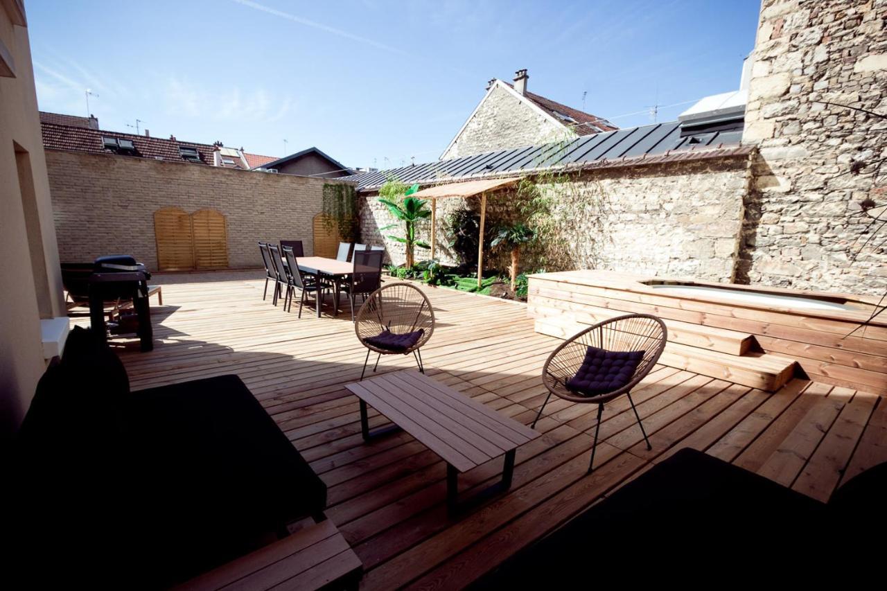 Le Jardin D'Eden Apartment Reims Bagian luar foto