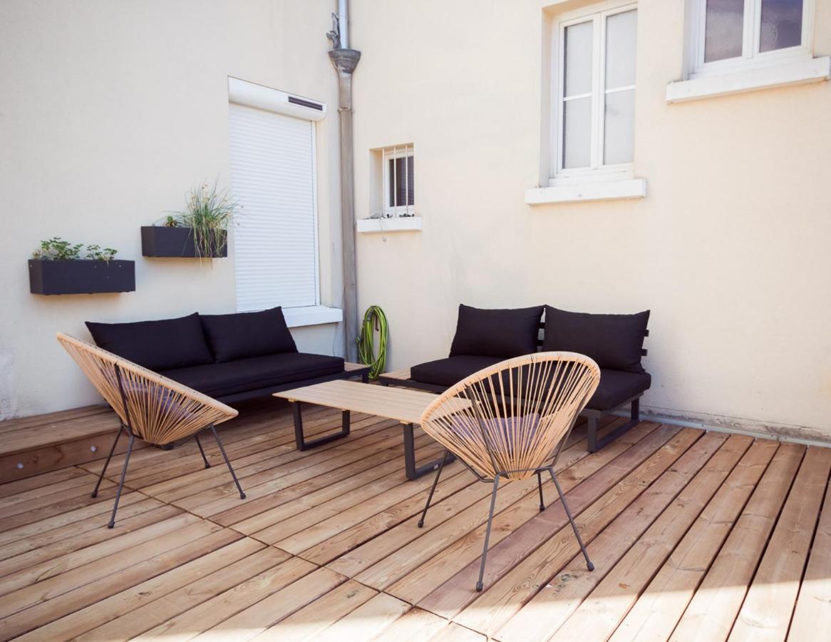 Le Jardin D'Eden Apartment Reims Bagian luar foto