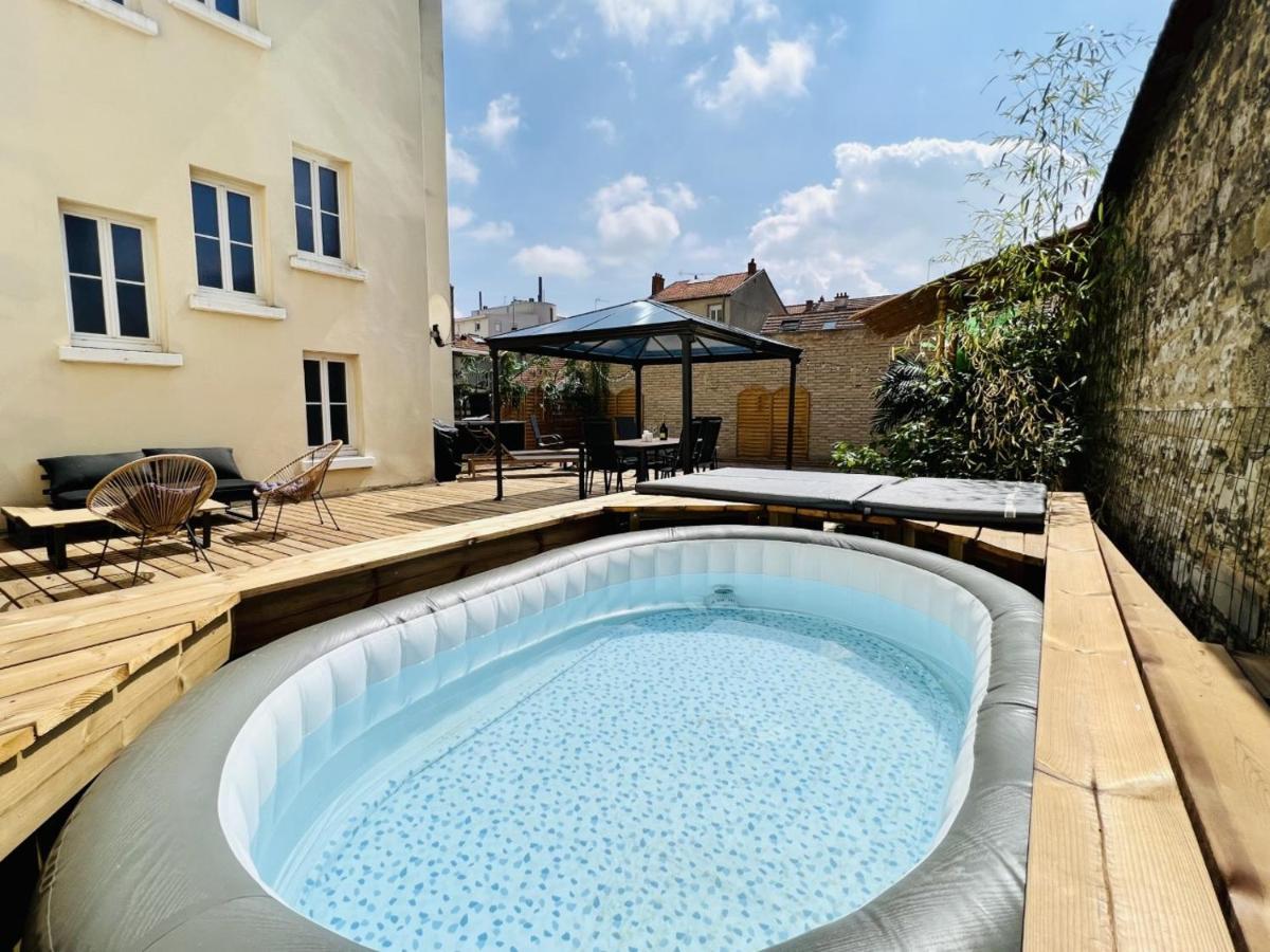 Le Jardin D'Eden Apartment Reims Bagian luar foto
